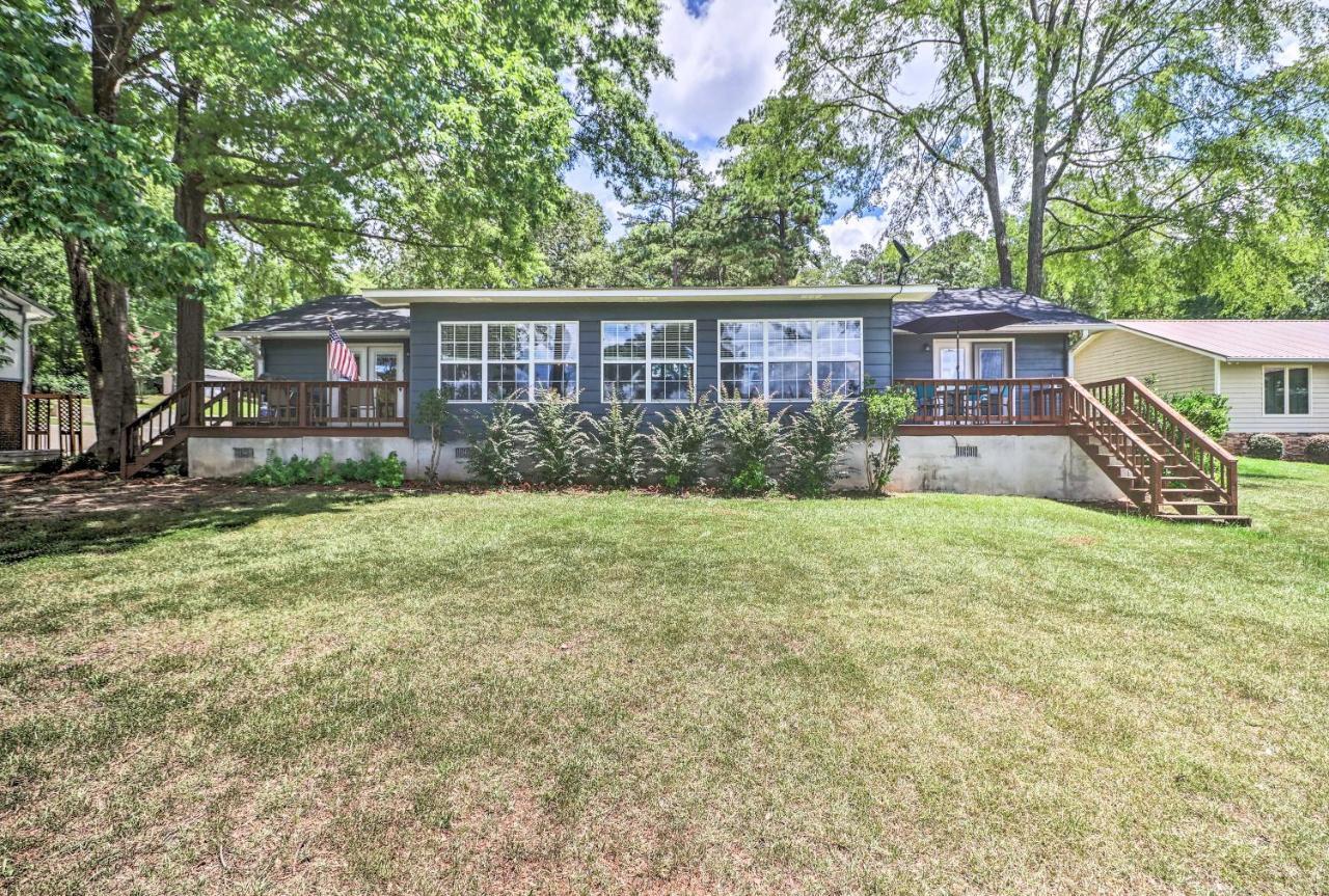 Waterfront Lake Sinclair Home With Boat Dock! Milledgeville Exterior photo