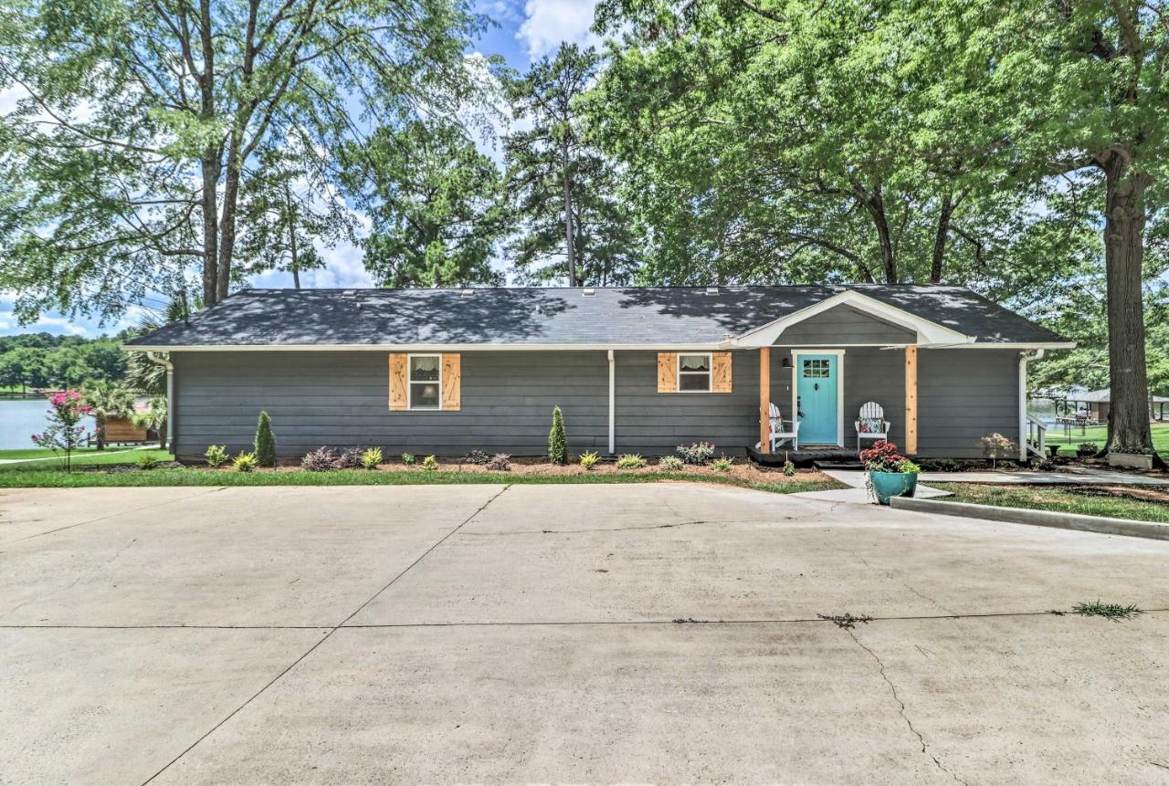 Waterfront Lake Sinclair Home With Boat Dock! Milledgeville Exterior photo