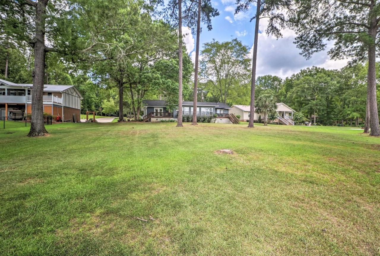 Waterfront Lake Sinclair Home With Boat Dock! Milledgeville Exterior photo